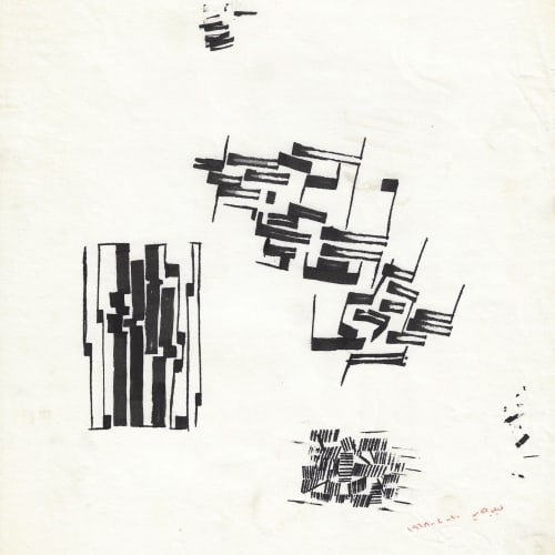 Mehdi Moutashar, Sketches, Lillehammer, 10 April 1968