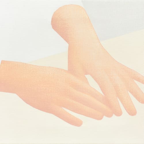 Manuel Stehli, Untitled (Pair of Hands 12), 2021