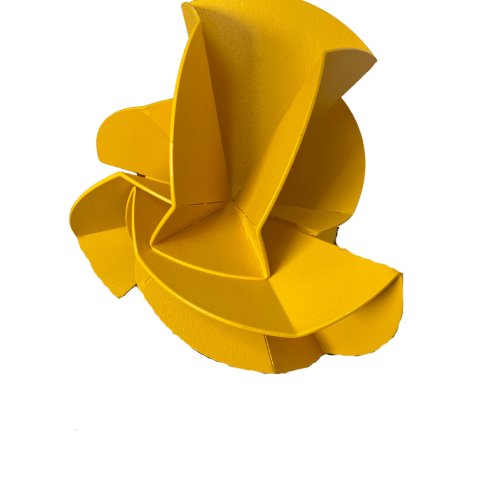 Verónica Matiz, Flor de cayena amarilla, 2024