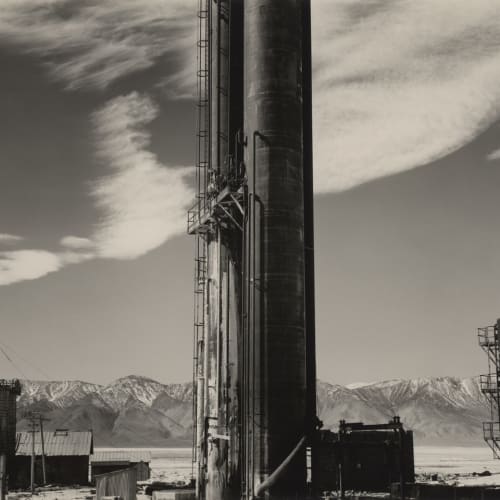 Brett Weston, Keeler Plant, Owens Valley, CA, 1954