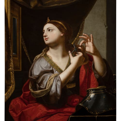 Michele Desubleo, Berenice taglia la sua chioma, 1665