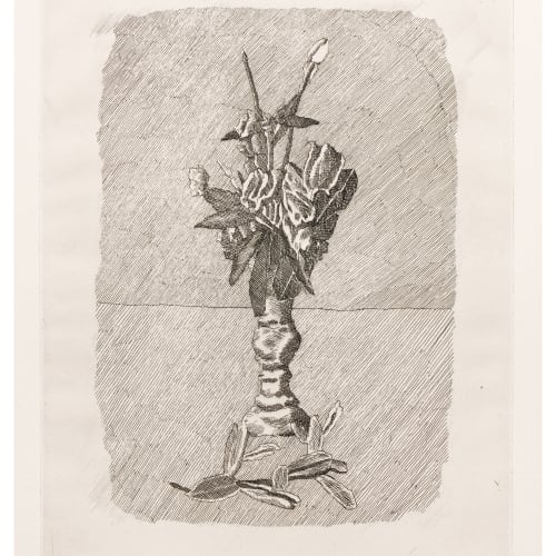 Giorgio Morandi, Rose in boccio in un vaso, 1929