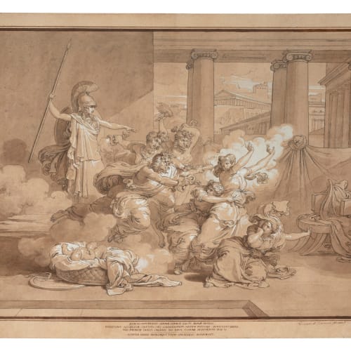 Tommaso Minardi, Atena che punisce le figlie di Cecrope, 1807