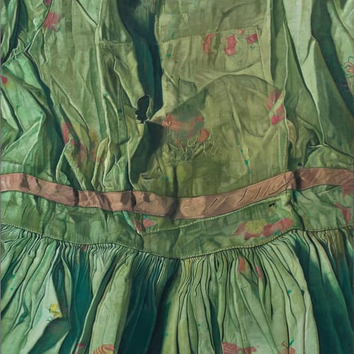 瑪莉娜．克魯斯, 《綠色地帶上散落的粉色花瓣》Souled Green Terrain Up Scattered Pink Petals , 2020