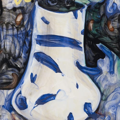 黨若洪, 《藍白花瓶 》 Blue and White Vase, 2018