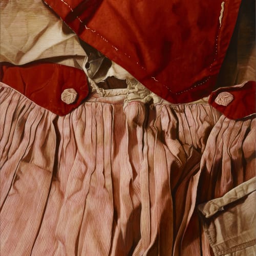 瑪莉娜．克魯斯, Broken White Threads on Red, 2015