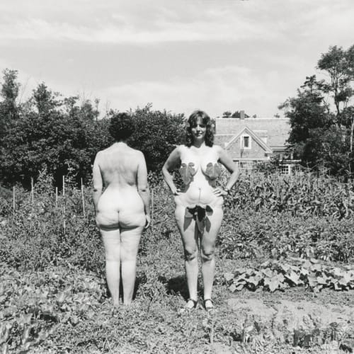 Melissa Shook, Untitled (with Rachel Brown, Truro), ca. 1975