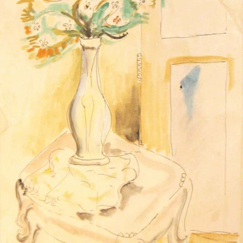 Mariano Rodriguez, Flower Vase, 1942