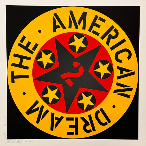 Robert Indiana, The American Dream from The American Dream # 2 series, 1982