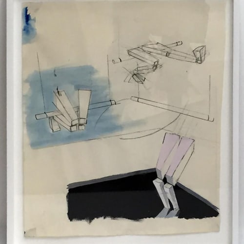 Ericka Beckman, Study for Hit and Run: Marionette, 1977