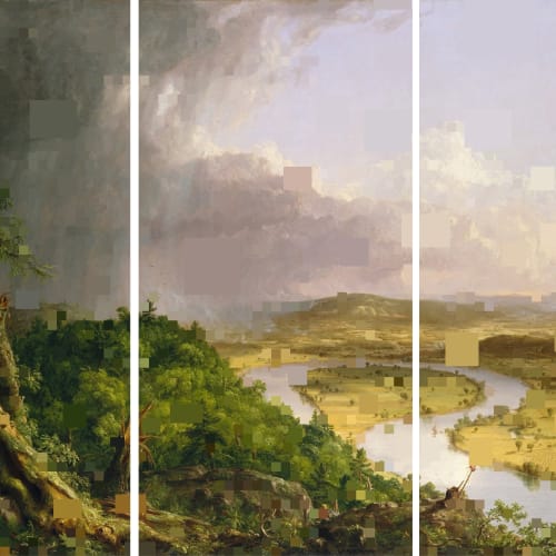 Diane Rosenblum, After Thomas Cole -- the Oxbow
