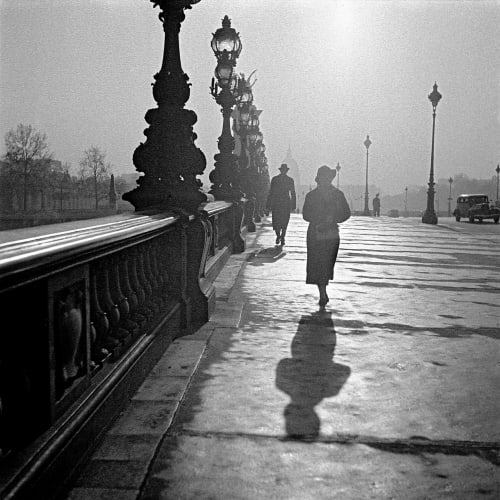 Pont Alexandre III, 1935  Tirage argentique sur papier baryté  60x60 cm  Roger Schall  Edition of 5