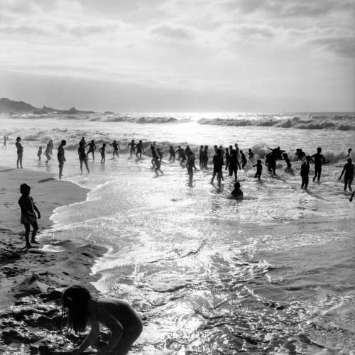 La plage de Biarritz, 1937  Tirage argentique sur papier baryté  18x24 cm  Roger Schall  Unlimited edition