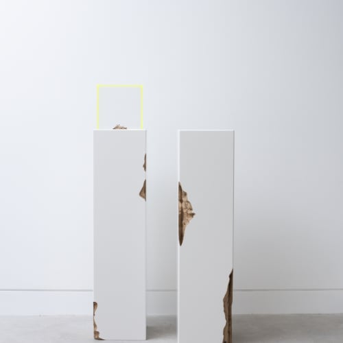 Kyoko Hashimoto and Guy Keulemans, Plinth I & II, 2019