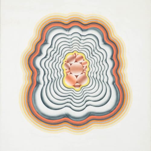 Kim Tschang-Yeul , Composition, 1969