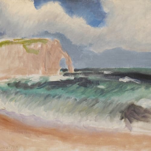Henri Matisse, Coup de vent—Étretat, 1920