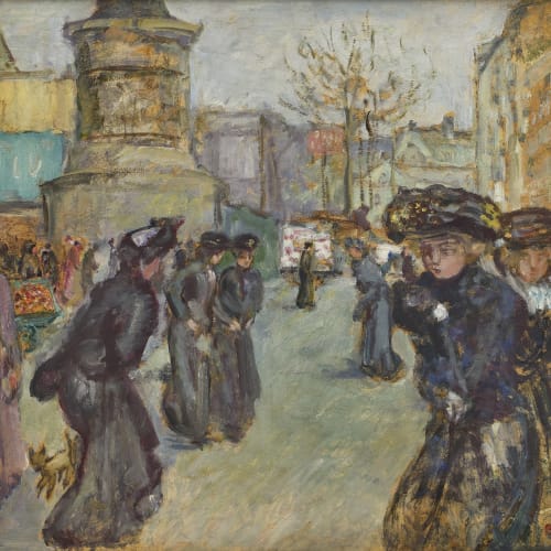 Pierre Bonnard, La Place Clichy, c. 1900