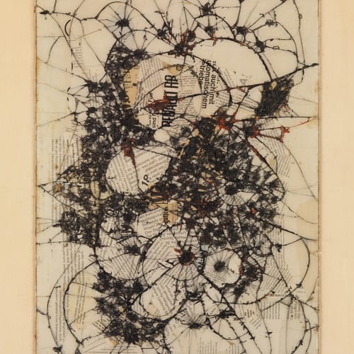 Reinhold Koehler, Thorax Fragment, Contre-Collage, 1963