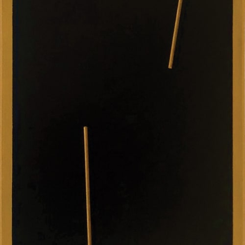 Valdirlei Dias Nunes, Untitled (frame with rods), 2020