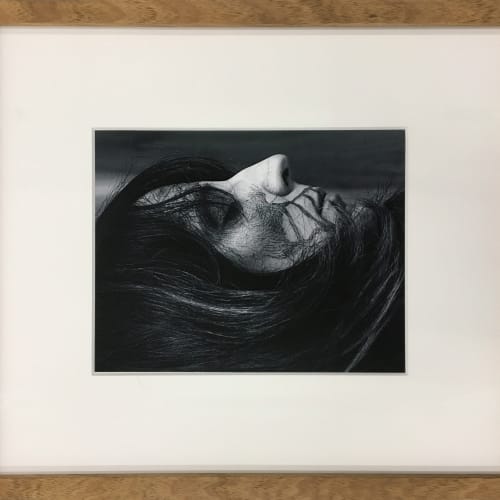 Sandra Cinto, Self Portrait as Lanscape, 2019. Natural pigment on cotton paper, 46,5 x 52,8 cm