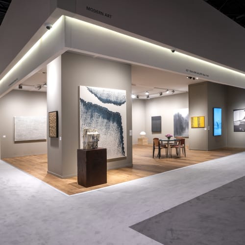 Installation view of Tina Kim Gallery | Booth 437 at TEFAF Maastricht (Jun 25-30, 2022). Courtesy of Tina Kim Gallery. Photo by Harry Heuts.