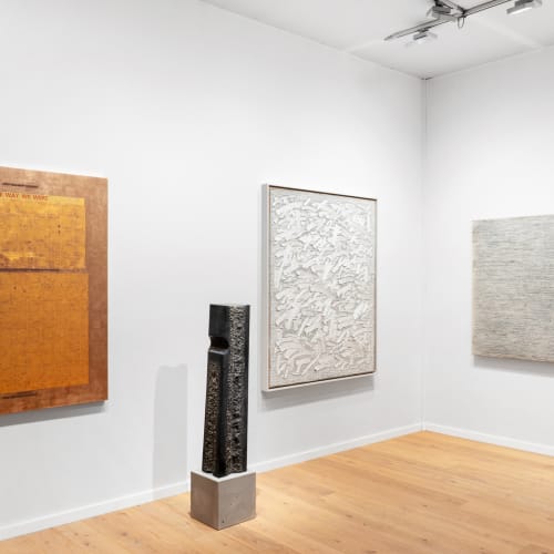 Installation views of Tina Kim Gallery | TEFAF New York 2024 (Stand 336). Image courtesy of Tina Kim Gallery. Photos by Susan Behrends Valenzuela.