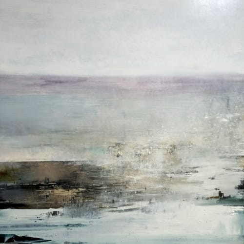 Gareth Edwards, The Seasons, Winter, oil on canvas, 215 x 150 cm, 2023