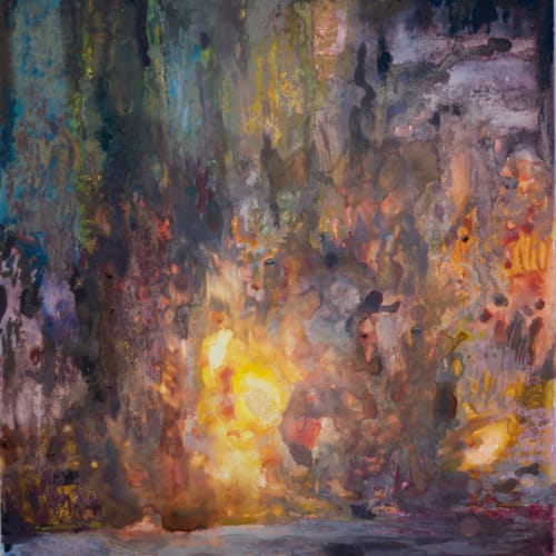 Nina Murdoch, The End, pastel on paper, 35 x 30 cm, 2022
