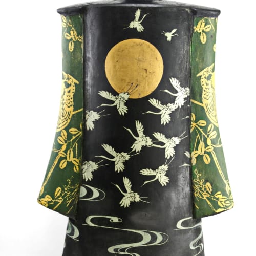 John Bedding, Geisha, Chizu, ceramic, 54 x 38 x 17 cm, 2024