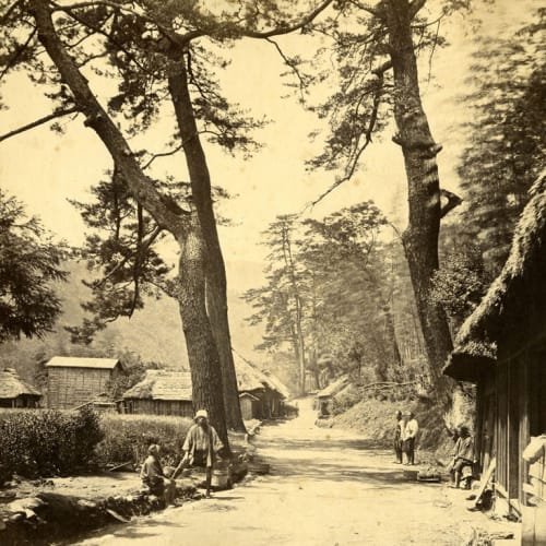 Felice Beato, Totsuka, circa 1867
