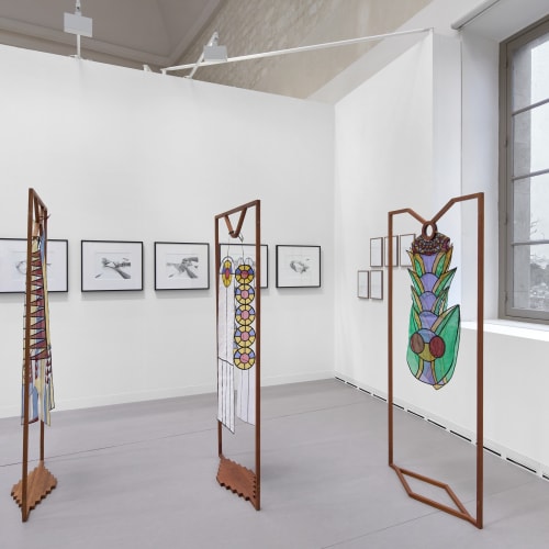 Booth installation view, photography by GRAYSC