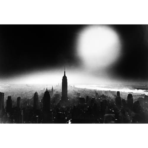 William Klein, Atom Bomb Sky, New York, 1955.