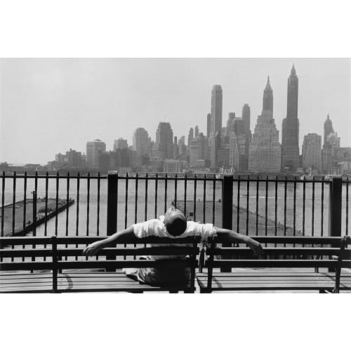 Louis Stettner, Brooklyn Promenade, Brooklyn, New York, 1954.