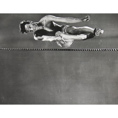 Gjon Mili, High Jumper Clarke Mallery, 1939.