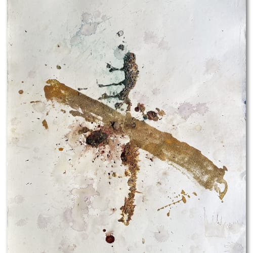 drawing from spices and pigments
