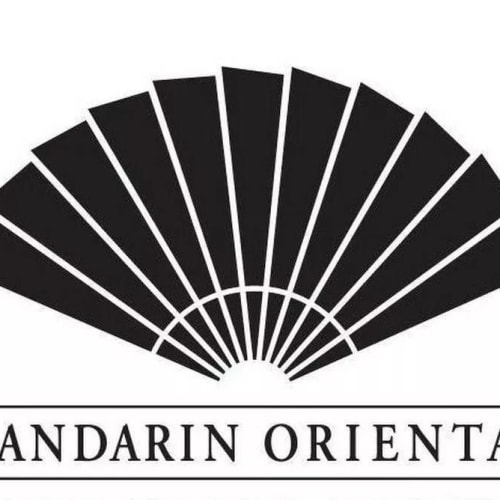 a logo of mandarin oriental