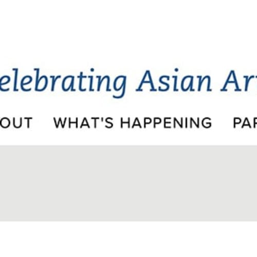 asia week's website page