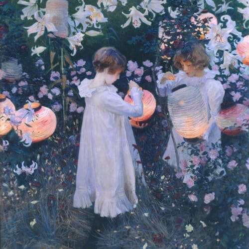 'Carnation, Lily, Lily, Rose' 1885–6, Presented to Tate by the Trustees of the Chantrey Bequest 1887