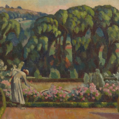 Roger Fry 'The Artist's Garden at Durbins, Guildford' (Public domain, via Wikimedia Commons)