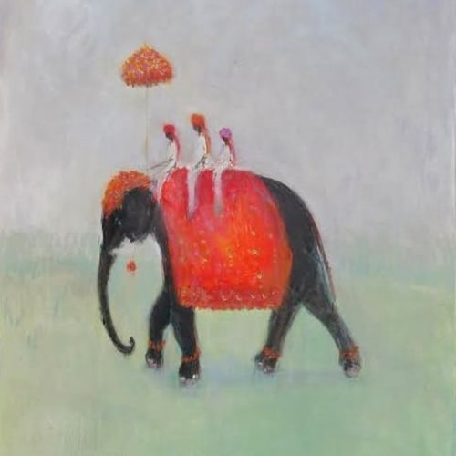Elephant and Mahouts