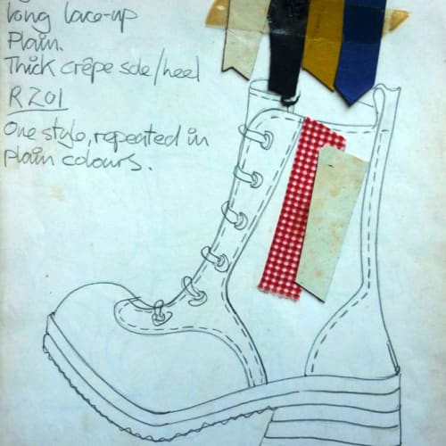 Glam-Rock Shoe Design (early 1970)