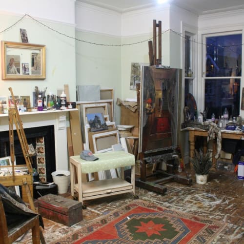 Peter's studio