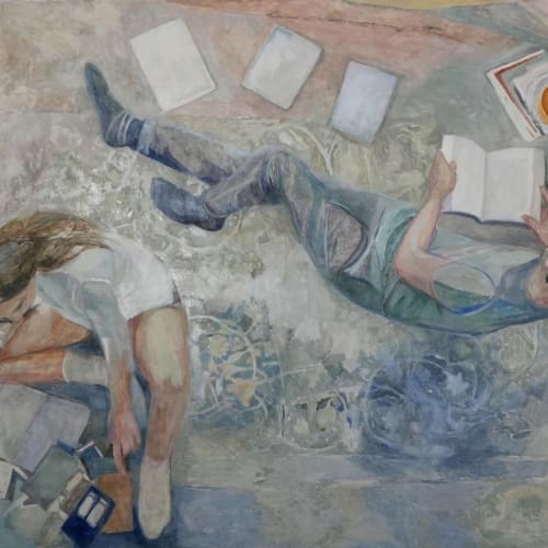 Reading, Collecting by Flora Temnouche