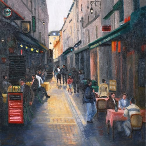 Rue Des Cafe - Paris