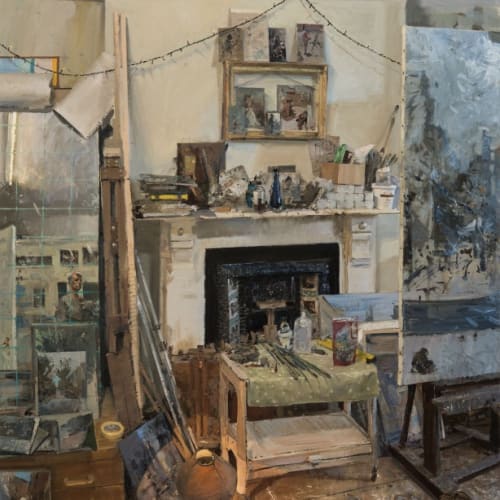 Winner of The NEAC Critics’ Prize: Peter Brown, Ned Drawing on the Studio Floor