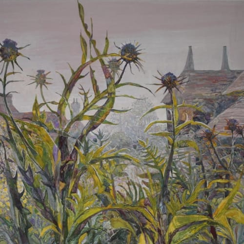 The Winsor & Newton Award: "Cardoons in a Kentish Garden" by Ruth Stage