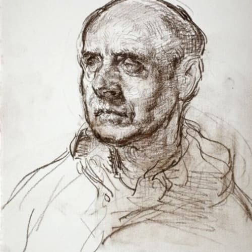 Winner of The Woodhay Picture Gallery Prize for drawing: Martin Yeoman, 'Richard'