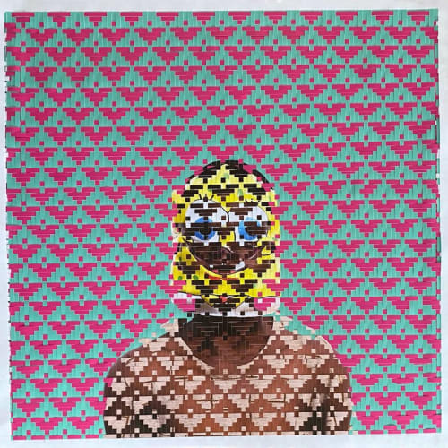 Ayobami Ogungbe Kaleta (II), 2022 Matte prints 40 x 40 in 43¾ x 43¾ in. AO0003