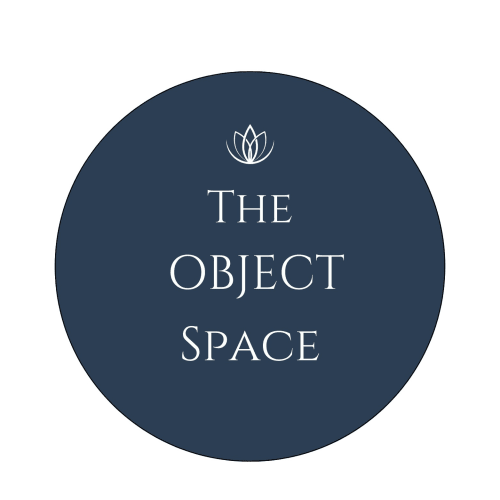 The Object Space text in white on blue circle background