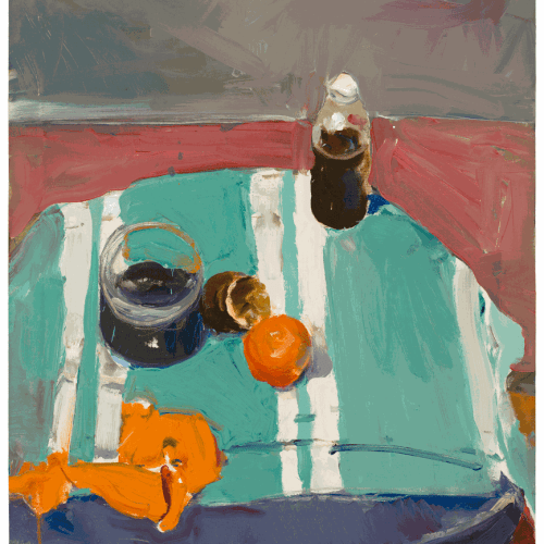 Richard Diebenkorn Still Life with Orange Peel, c. 1950